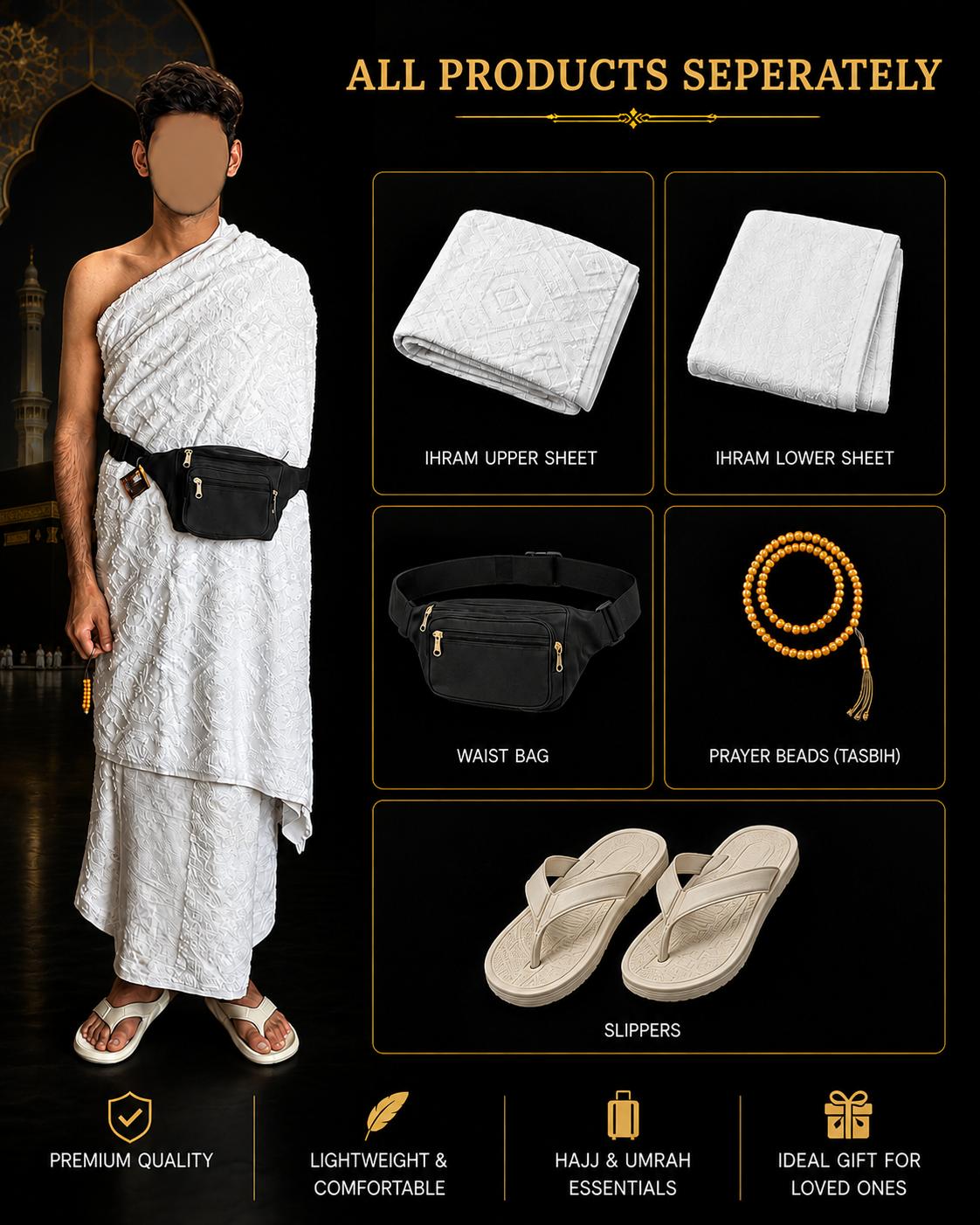 🕋 Premium Hajj & Umrah Essentials Set